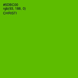 #5DBC00 - Christi Color Image