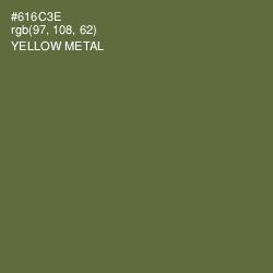 #616C3E - Yellow Metal Color Image
