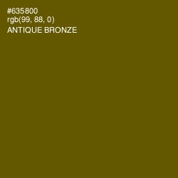 #635800 - Antique Bronze Color Image