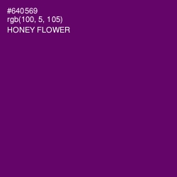 #640569 - Honey Flower Color Image