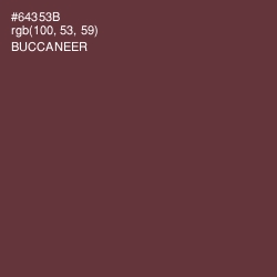 #64353B - Buccaneer Color Image