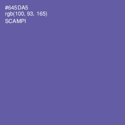 #645DA5 - Scampi Color Image