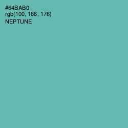 #64BAB0 - Neptune Color Image