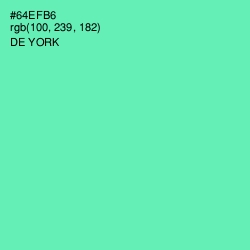 #64EFB6 - De York Color Image