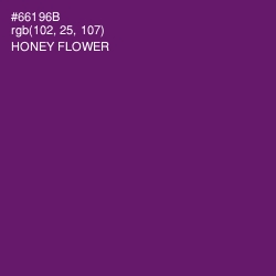 #66196B - Honey Flower Color Image