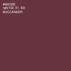 #66333E - Buccaneer Color Image