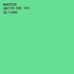 #66DE93 - De York Color Image