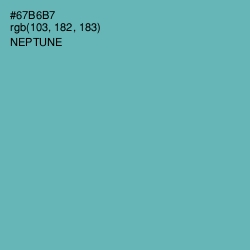 #67B6B7 - Neptune Color Image
