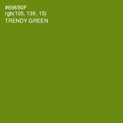 #698B0F - Trendy Green Color Image