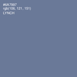 #6A7997 - Lynch Color Image