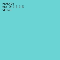#6AD4D4 - Viking Color Image