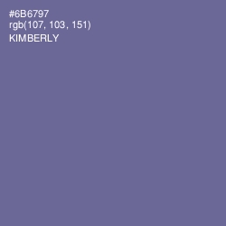 #6B6797 - Kimberly Color Image