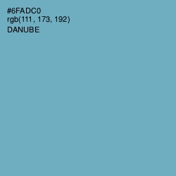 #6FADC0 - Danube Color Image