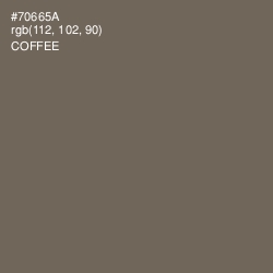 #70665A - Coffee Color Image