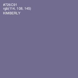 #726C91 - Kimberly Color Image