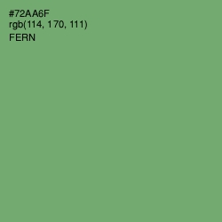 #72AA6F - Fern Color Image