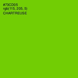 #73CD05 - Chartreuse Color Image