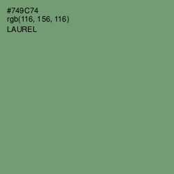 #749C74 - Laurel Color Image