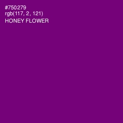 #750279 - Honey Flower Color Image