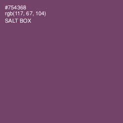 #754368 - Salt Box Color Image