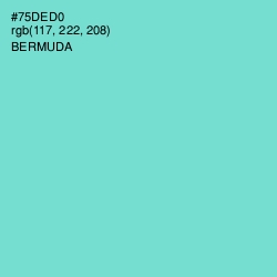 #75DED0 - Bermuda Color Image