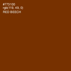 #773100 - Red Beech Color Image