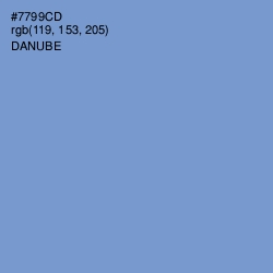 #7799CD - Danube Color Image