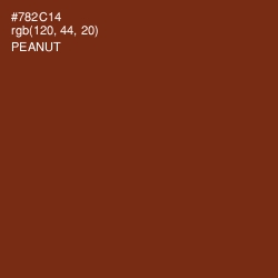 #782C14 - Peanut Color Image