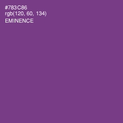 #783C86 - Eminence Color Image