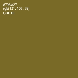 #796A27 - Crete Color Image