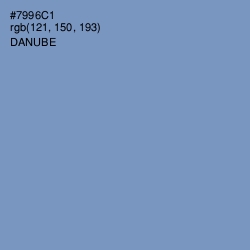 #7996C1 - Danube Color Image