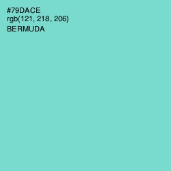 #79DACE - Bermuda Color Image