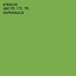 #7BAC4E - Asparagus Color Image