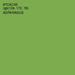 #7CAC4E - Asparagus Color Image
