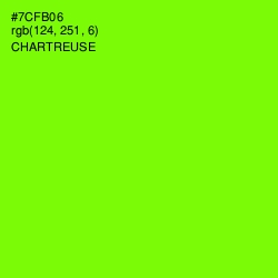 #7CFB06 - Chartreuse Color Image