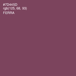 #7D445D - Ferra Color Image