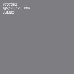 #7D7D82 - Jumbo Color Image
