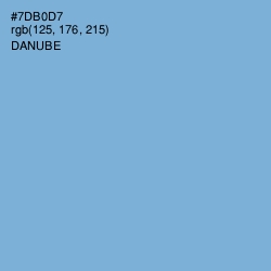 #7DB0D7 - Danube Color Image