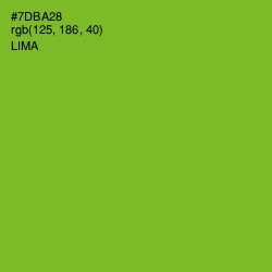 #7DBA28 - Lima Color Image