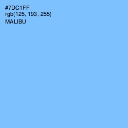 #7DC1FF - Malibu Color Image