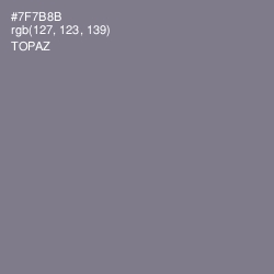 #7F7B8B - Topaz Color Image