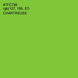 #7FC739 - Chartreuse Color Image