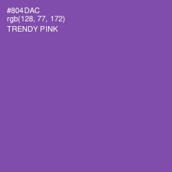 #804DAC - Trendy Pink Color Image
