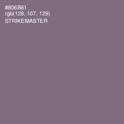 #806B81 - Strikemaster Color Image