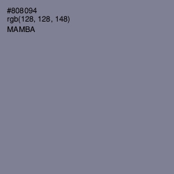 #808094 - Mamba Color Image