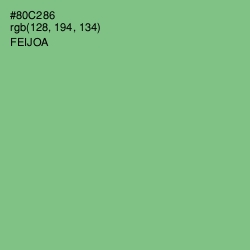#80C286 - Feijoa Color Image