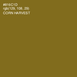 #816C1D - Corn Harvest Color Image