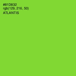 #81D832 - Atlantis Color Image