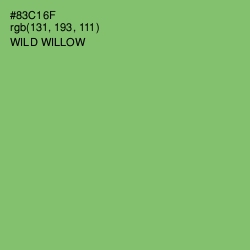 #83C16F - Wild Willow Color Image
