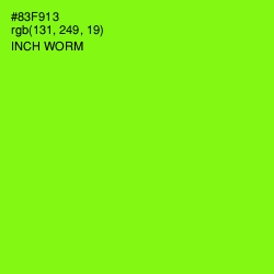 #83F913 - Inch Worm Color Image
